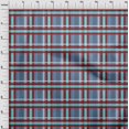 thumbnail image 3 of oneOone Silk Tabby Fabric Madras Check Print Fabric BTY 42 Inch Wide, 3 of 4