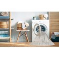 thumbnail image 2 of Ahgly Company Machine Washable Indoor Rectangle Industrial Modern Rose G Pink Area Rugs, 7' x 10', 2 of 7
