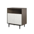 thumbnail image 4 of CosmoLiving by Cosmopolitan Olivia Storage Cabinet, Gray Oak, 4 of 9
