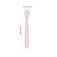 thumbnail image 2 of EGNMCR Measuring Spoons Serving Spoons Baby Food Grade Spoon For Children To Learn How To Baby Training For Complementary Food Feeding Spoon For Meals Baby grade twist spoon, 2 of 3