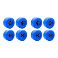 thumbnail image 4 of Decodeary Inline Skate Wheel PU Wear-Resistant 58mm Wheels Replacement 82A Blue 58x58x32mm 2Set, 4 of 6