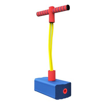 MesaSe Jouets de Saut Grenouille en Mousse pour Enfants Bâton Pogo Jeux de Sport Extérieurs Éducatifs Jouet d'Entraînement Rebondissant Cadeaux Style Sonore Rose