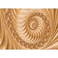 thumbnail image 1 of Ahgly Tapis Rectangulaire Lavable en Machine Intérieur Transitionnel Jaune Orange, 7 Pieds x 10 Pieds, 1 of 7