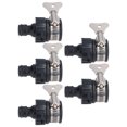 thumbnail image 2 of 5Pcs Faucet Tap Connector Adapter Mixer Clamp Universal Garden Kitchen Hose Pipe Fit 14‑24mm, 2 of 14