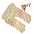 thumbnail image 3 of KAKOWELY car wire clips 20pcs Automobile Oil Pipe Clamp Hose Clips U-Shaped Car Wire Clips Brake Line Retainer Automotive Gear Line Hand Brake Cable Fixing Hose Fasteners Clamp For Car, 3 of 5