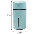 thumbnail image 2 of EGNMCR Mini Humidifier,Portable Humidifiers With LED,Portable Mini Humidifier For For Bedroom, Travel, Office And Plants. Visible, Quiet, Cool Mist Air Purifier, 2 of 6