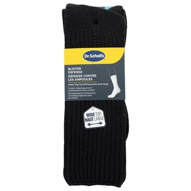 Dr. Scholls Mens Diabetic Extra Wide Crew Socks - 2 Pairs