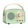 thumbnail image 1 of Chmadoxn Speaker Retro Bluetooth Speaker Mini Wireless Speaker With Riching In Clear Stereo Sound Portable Speaker Support FM, USB Drive, SD Card, AUX Bluetooth audio, 1 of 2