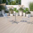 thumbnail image 1 of Flash Furniture 23.5'' Round Aluminum Indoor-Outdoor Table with Base, 1 of 4