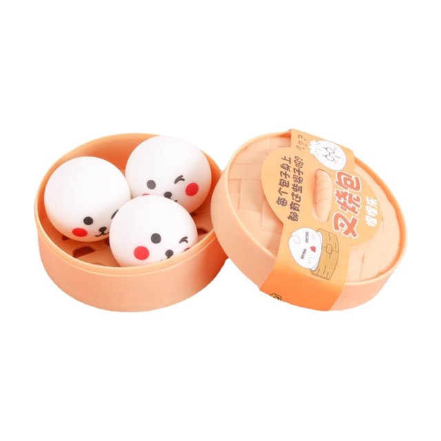 Squishy Toys Squishies Dumpling Stress Relief Toy Animal Buns Slow Rising Soft Desk Gadget