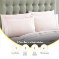 thumbnail image 2 of Sweet Home Collection 7 Piece Comforter Set Bag Solid Color All Season Soft Down Alternative Blanket & Luxurious Microfiber Bed S, 2 of 6