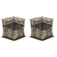 thumbnail image 1 of Barronett Blinds Ox 4 Backwoods Camo Pop Up Store de Chasse au Sol (2 Pack), 1 of 8