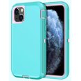 thumbnail image 1 of [PST] iPhone 13 Mini (5.4") Hard Case, Anti-Drop Triple 3 Layers Shockproof Heavy Duty Defender Hard Case Cover, 1 of 3