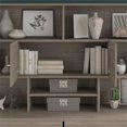 thumbnail image 3 of Pemberly Row 72W Desk Hutch in Modern Hickory - Engineered Wood, 3 of 7