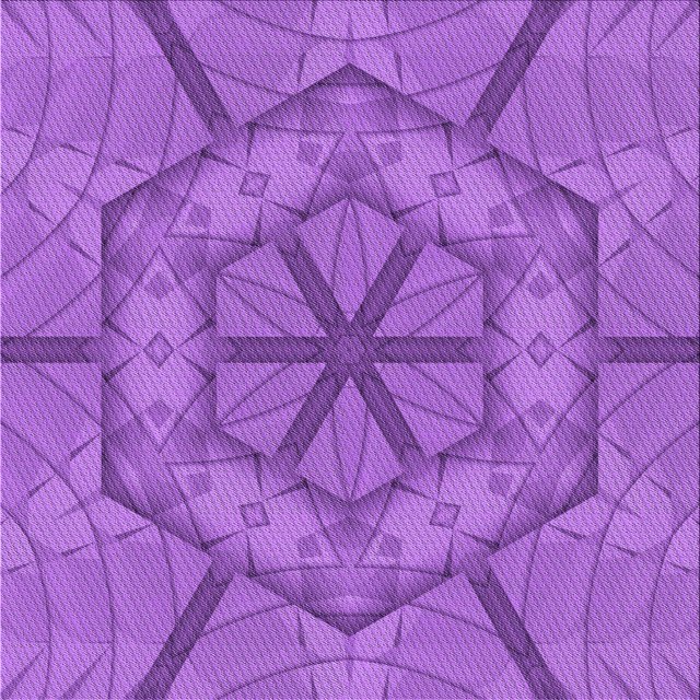 Ahgly Tapis d'Intérieur Lavable en Machine Carré Transitionnel Heliotrope Violet, 5 Pieds Carré