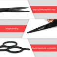 thumbnail image 3 of Stainless Steel Men Facial Hair Scissors, Ear & Nose and Eyebrow Scissors, Beard, 3 of 8