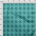 thumbnail image 2 of oneOone Silk Tabby Fabric Leaves & Floral Block Decor Fabric Printed BTY 42 Inch Wide, 2 of 4