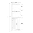 thumbnail image 3 of RiverRidge® Home Monroe Tall Corner Cabinet - White, 3 of 9