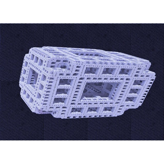 Ahgly Company Tapis Rectangulaire d'Intérieur Lavable en Machine Transitionnel Violet Clair Bleu, 8 Pieds x 10 Pieds