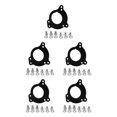 thumbnail image 3 of ZheElen Adaptateur de Vélo Plaque de Support Inférieur Guide de Chaîne Conversion en Alliage d'Aluminium Manivelles Portables Professionnelles Réparation Noir 5Ensemble, 3 of 6
