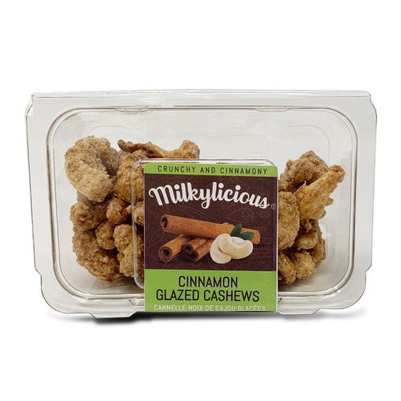 Milkylicious - Cinnamon Glazed Cashews - 4 Oz