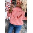thumbnail image 4 of FOLUNSI Chandail Rose Flirty Throb : Style Sans Effort, Confort Toute la Journée!, 4 of 8