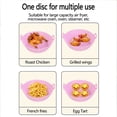 thumbnail image 4 of Air Fryer Silicone Baking Pan, Foldable Non-Stick Fryer Liner, Dishwasher Safe Reusable Tray for Healthy Cooking, 4 of 7
