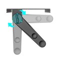 thumbnail image 5 of Étagère de Rangement sur Rack Multifonctionnelle Mise à Niveau 2024, Organisateur Supérieur pour Support d'Écran de Bureau avec Support Ajustable et Design Compact, 5 of 5