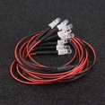 thumbnail image 4 of Keenso 8PCS 5mm Phares et Feux Arrière LED Feux RC Modèle Voiture de Dérive Accessoire, 4 of 8