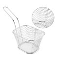 thumbnail image 3 of Panier à Friture Carré en Maille en Acier Inoxydable, Passoire Filet pour Frites, Filtre à Huile de Cuisine, 3 of 5