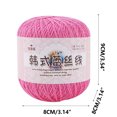 thumbnail image 3 of Clearance Tyidzon Wool Yarn for Crocheting Soft Crochet Thread Yarn, Lightweight Wool Yarn for Crochet Hand Knitting Crocheting Crafting, 3 of 5
