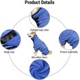 thumbnail image 2 of HAHDAXIA Tubbek Dog Bath Robe Dog Drying Coat Dry Fast Dog Bag Soft Dog Bathrobe Towel Fast Drying Super Absorbent Pet Dog Cat Bath Robe Towel, 2 of 6