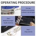 thumbnail image 4 of TopLLC 2pcs Watch Removal Bracelet Watch Removal Repair Tool For Removing Watch Pins And Watch Size, 4 of 6