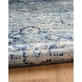 thumbnail image 2 of Emerald Kramer Ivory & Blue 6'7" x 9'7" Area Rug, 2 of 5