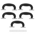 thumbnail image 2 of 5pcs Plastic And Iron Handles With Screw For Tool Boxes,   Pull And Drag Handles For Cases Cabinets Suitcase Luggage Trunk Guitar Musical Box, 2 of 8