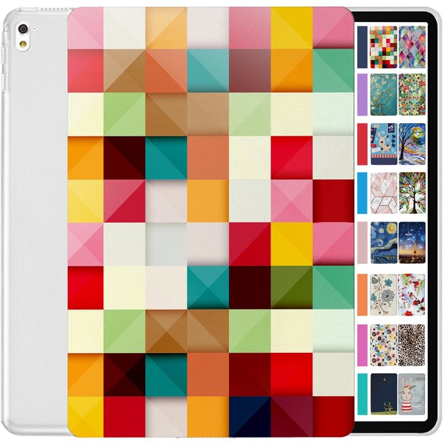 iPad Pro 9.7 inch 2016 Case A1673 MLMP2LL/A MM172LL/A MLMN2LL/A MLMQ2LL/A A1674 A1675 MLMW2LL/A MLMX2LL/A MM192LL/A MLMV2LL/A MLMY2LL/A MLN12LL/A MM1A2LL/A MLPX2LL/A MLPW2LL/A MLPY2LL/A - Color Grid