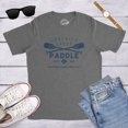 thumbnail image 3 of Mens Upschitz Creek T Shirt Don?t Get Caught Without Us (Dark Heather Grey) - XL, 3 of 4