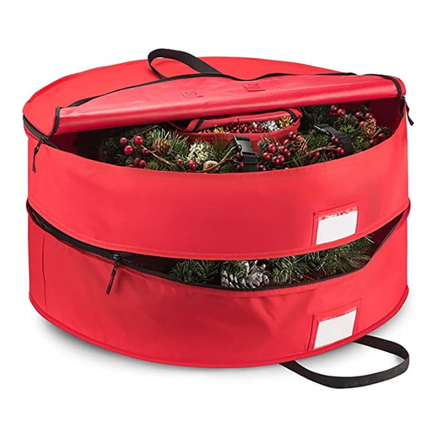 Dvkptbk Storage 30in Double Layer Oxford Cloth Christmas Tree Storage Bag Finishing Bag Christmas Tree Storage Bag Insect-Proof-Proof Wreath Storage Bag Home Essentials