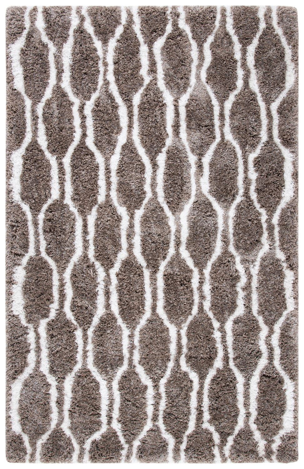 Safavieh Barcelona Melinda Tapis Peluche Shag Géométrique