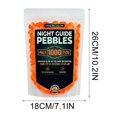 thumbnail image 3 of TTJ Outside Decorations for Yard 2026 Colorful -in-the-Dark Garden Stones Night Guide Luminous Pebbles In The Dark Stepping Rocks Outdoor Landscaping Decor Glowing Stones 1000pc, 3 of 8