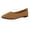 Brown, variant on Women's Flats Slip On Walk Shoes for Women Comfortable Walking Sneakers Knit Pointed Low Wedge Dressy Ballet Shoes