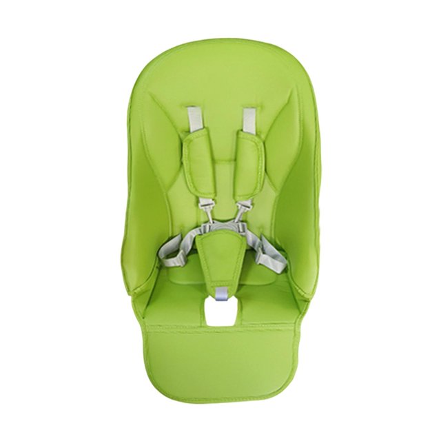 WIFKLSIIPG High Chair Cushion with Soft Leather High Chair Cover Foldable High Chair Insert Cushion PU Leather Kids Dining Room Cushion Suitable Children
