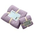 thumbnail image 1 of Cotton 2 In 1 Bath Towel And Face Towel Soft-Bath Towels Set OF, 1 of 2