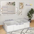 thumbnail image 3 of PawHut Boîte de Mise Bas pour Chiens Moyens, 77 Pouces x 38 Pouces, 3 of 10