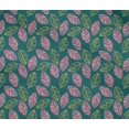 thumbnail image 4 of oneOone Cotton Flex Fabric Leaves Block Printed Fabric 1 Yard 40 Inch Wide, 4 of 4