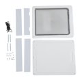 thumbnail image 2 of Portes pour Chats, Conception à 2 Voies Intérieur Extérieur Porte pour Chat Chien Commutateur Flexible Contrôlable Verrou pour Animal Porte à Clapet Porte en Plastique pour Animaux Chats Chatons en Plastique Porte pour Chiot Chat, 2 of 7