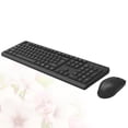 thumbnail image 4 of Hytrove Black Wireless Keyboard Mouse Combo 2.4g Computer Keyboard with Durable Keys and Ergonomic Design for Office, 4 of 8