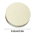 thumbnail image 3 of Antqov Coffee Paper Unbleached Natural 100 Sheets Large Capacity Filter Paper Round Powder Bowl Strainer, Paper Bowl Strainer, 3 of 6