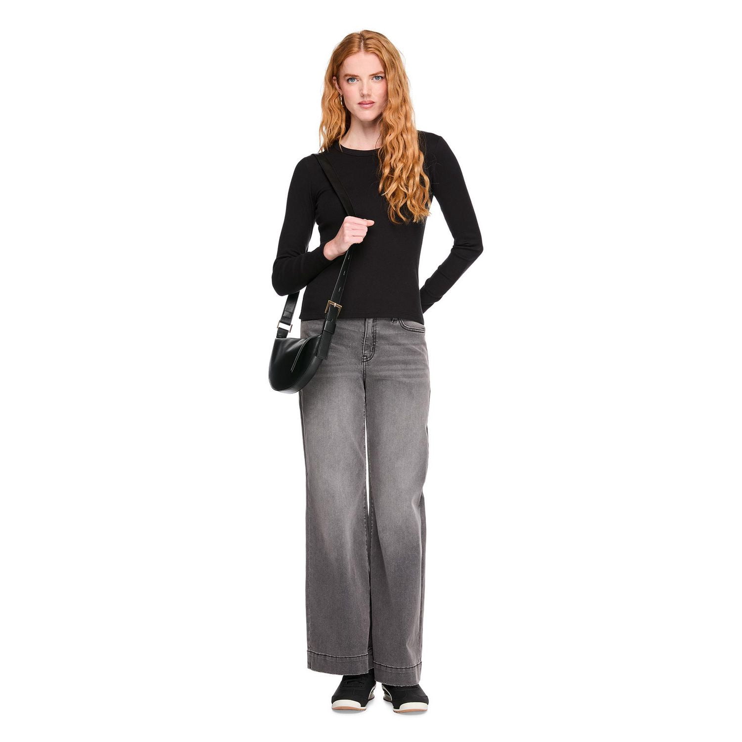 George Women's Long-Sleeve Rib T-Shirt