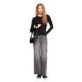 thumbnail image 2 of George Women's Long-Sleeve Rib T-Shirt, 2 of 6